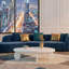 Table basse moderne 46 po x 29 po x 12 po ultrabrillante-1409529564