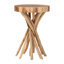 Table de bout en bois de teck naturel Bali & Pari Liberte