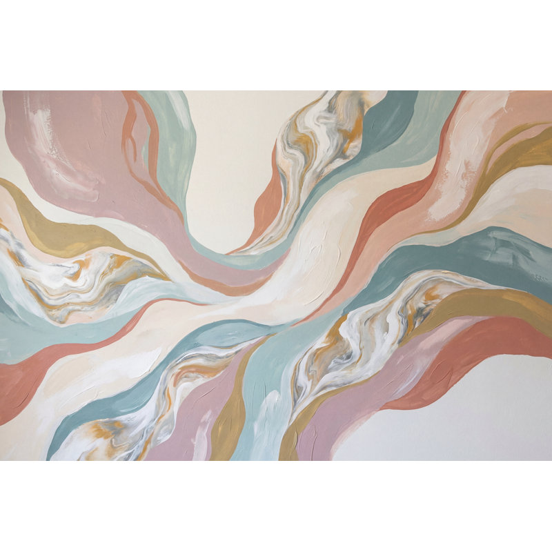 Papier peint fond blanc fond blanc murale, 140 po x 108 po, Peler et coller