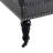 Inwood Square Cocktail Ottoman with Wheels-728329261