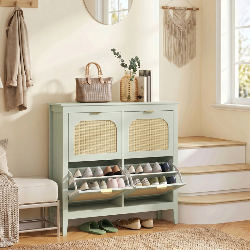 Shoe Storage Cabinet, 95.5 cm H x 105 cm W x 24 cm D