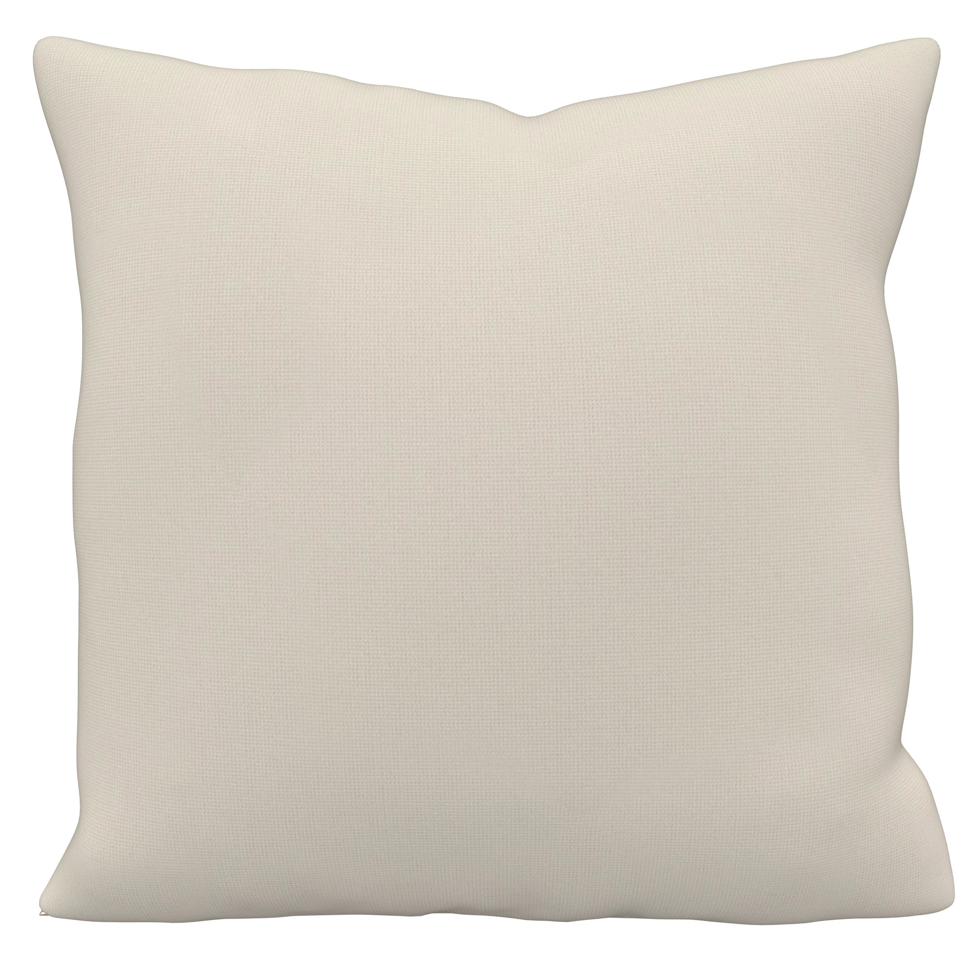 Gabi Indoor/Outdoor Throw Pillow, White, Square 16"