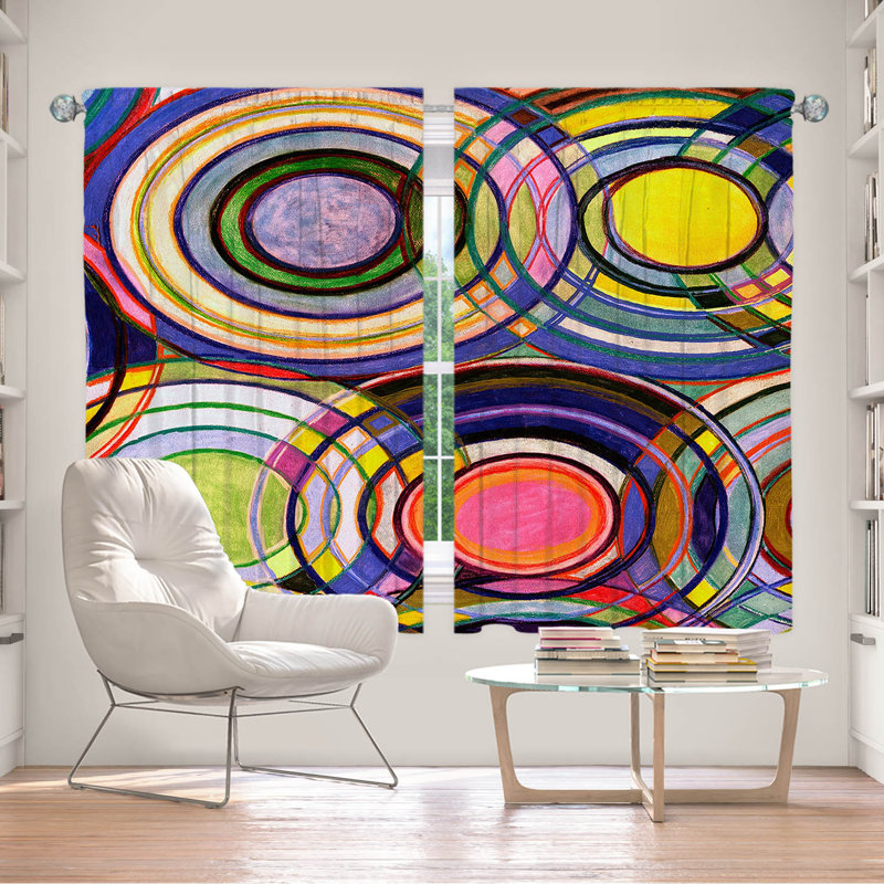 Room Darkening Curtain Pair, 56" W x 78" L
