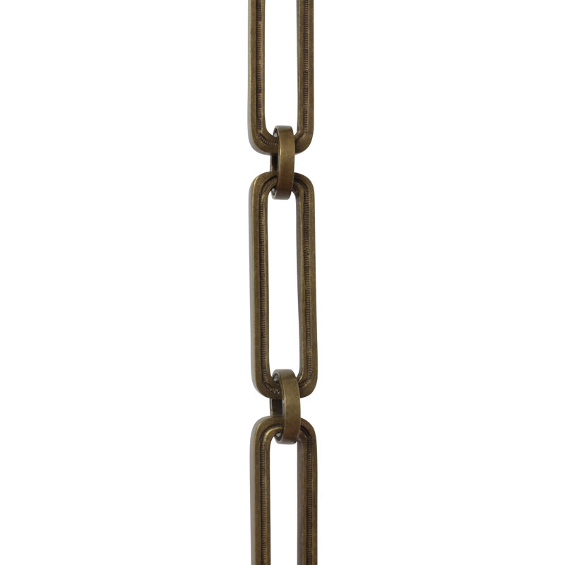 Rectangle Hinge Chain or Chain Break, Antique Brass