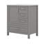 Ensemble de meuble-lavabo 30 po avec lavabo, tiroirs fermés et plateau amovible-116119291