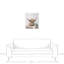Vache au bureau, impression sur toile-117529639