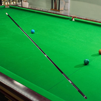 GSE 58" 2-Piece Black Fiberglass Graphite Composite Billiard Pool Cue Stick for Men/Women - 18oz