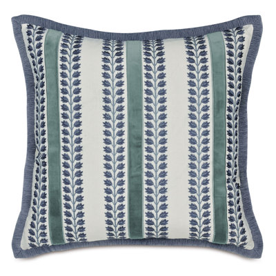 Shampooing Highclere brodé hollandais Euro Sham