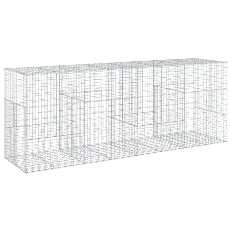 Chanah Stainless Iron Wire Fence Panels, 150cm H x 400cm W x 100cm D