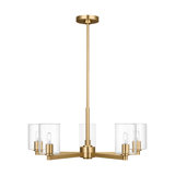 Fullton Dining Room Chandelier With Clear Shade
