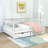 Pavillion Full Size 2 Drawers Wood Daybed-1096266164