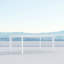 Porto Aluminum Dining Table-860898224