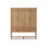 Brimley Solid Wood 4 - Door Accent Cabinet