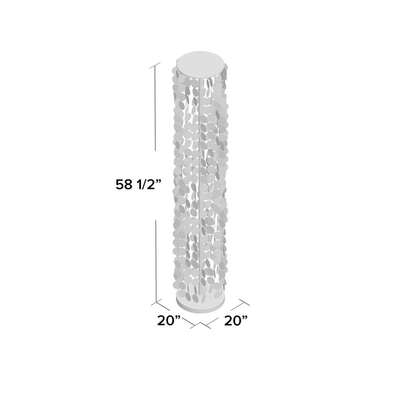 Lampe sur pied 60 po Ringtown