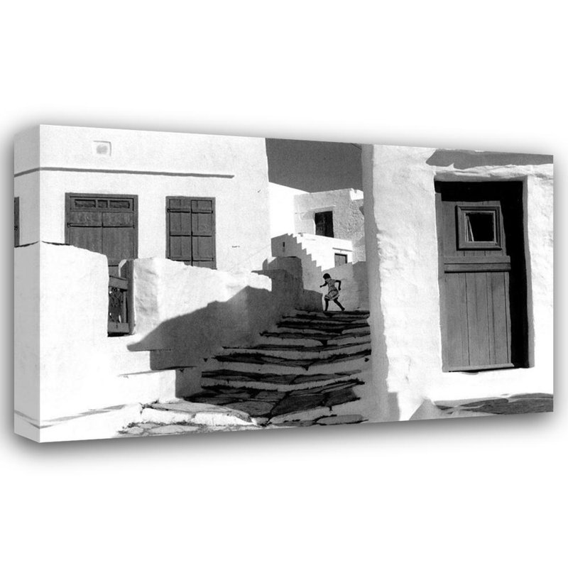 Sifnos, Grèce, 1960, H 15 po x l 24 po