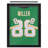 18x24 Kids Jersey Frame Display Case - Shadow Box Frame - Black