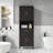 Freestanding Tall Bathroom Cabinet With 1 Drawer, 2 Cabinets, 4 Soft-close Doors, 2 Adjustable Shelves And Open Storage-1591616995
