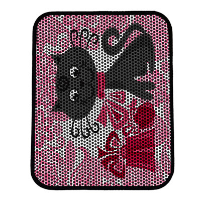 Premium Cat Litter Mat, 18 x 24 inches | 50% PVC / 50% Polyester, Machine Washable & Vacuum Friendly | Durable, Easy-Clean Design for Pet Owners | Protect Your Floors from Litter Messes
