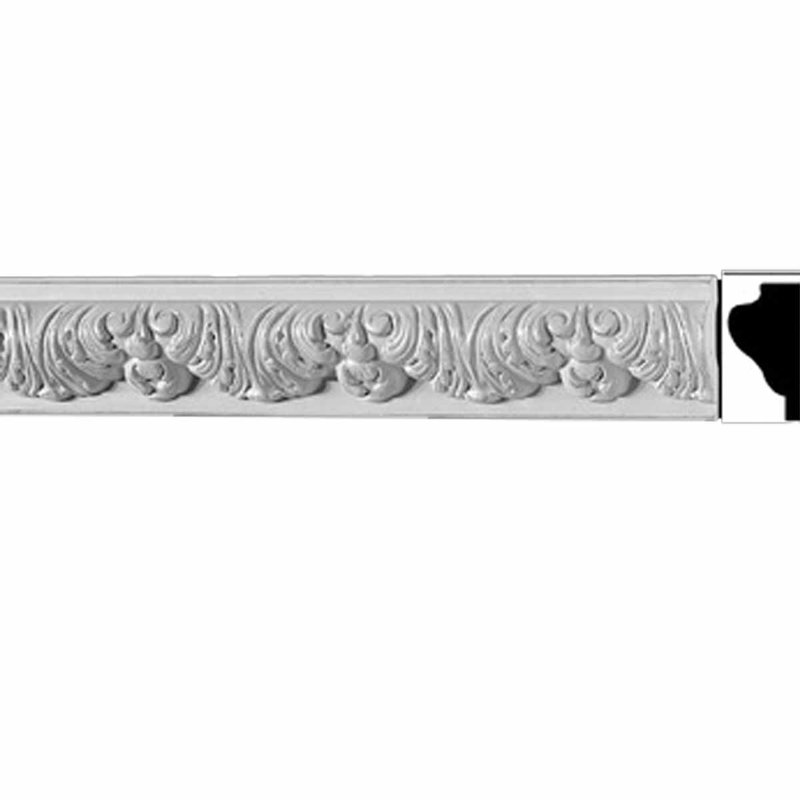 Moulure couronnée H 2 3/8 po x l 1/2 po x P 2 3/8 po