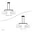 Ackley 2 Light Black Large Linear Chandelier-1271283660