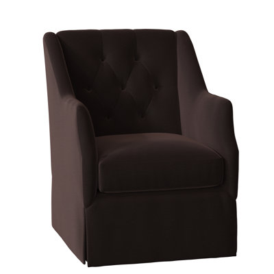 Fauteuil capitonné l 27,5 po Claudette