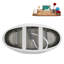 Baignoire autoportante 67 "avec drain interne Streamline-102287563