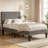 Aldora 2 Pack Gray Twin Upholstered Platform Bed Frame with Tufted Adjustable Headboard,Noise-Free Twin Size Bed with 8 Inch Under-Bed Storage-1513158492