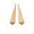Wood Quarter Round Moulding-136115443