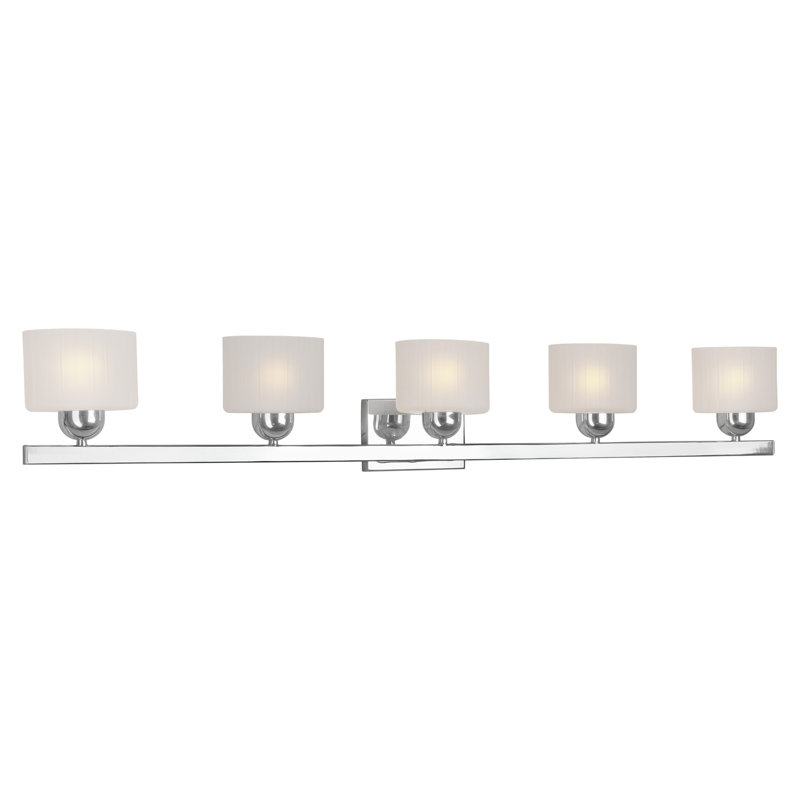 Éclairage pour meuble-lavabo 5 lumières Tasnia