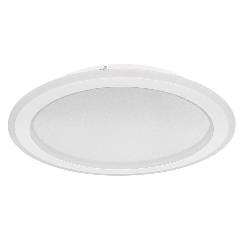 Clydell Acrylic LED Flush Mount, Natural