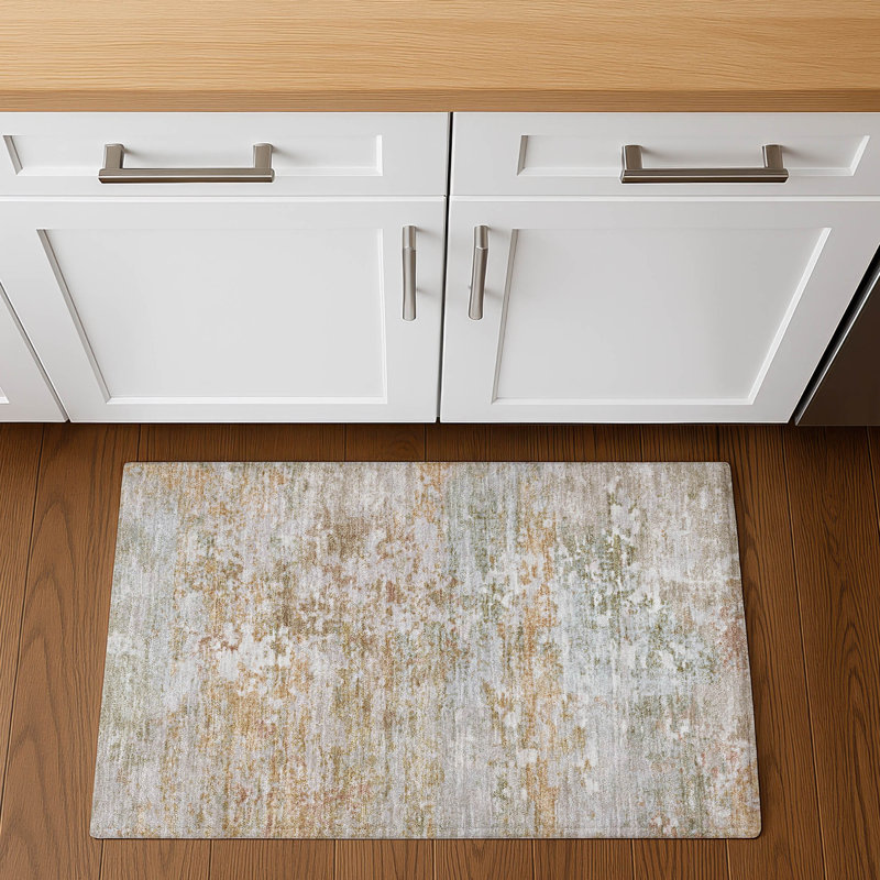 Premium Machine Washable Ashington AMF1830 Modern Rug, Rectangle 1'8" x 2'6"