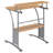 Calles Metal Base Computer Desk-1106206190