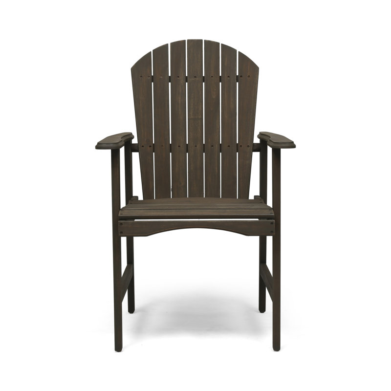 Chaise Adirondack Outsunny, Gris
