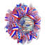Couronne en maille 17 po Patriotic Classic