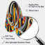 Circular Retro Dynamics II - Art géométrique asymétrique moderne en métal-450195754