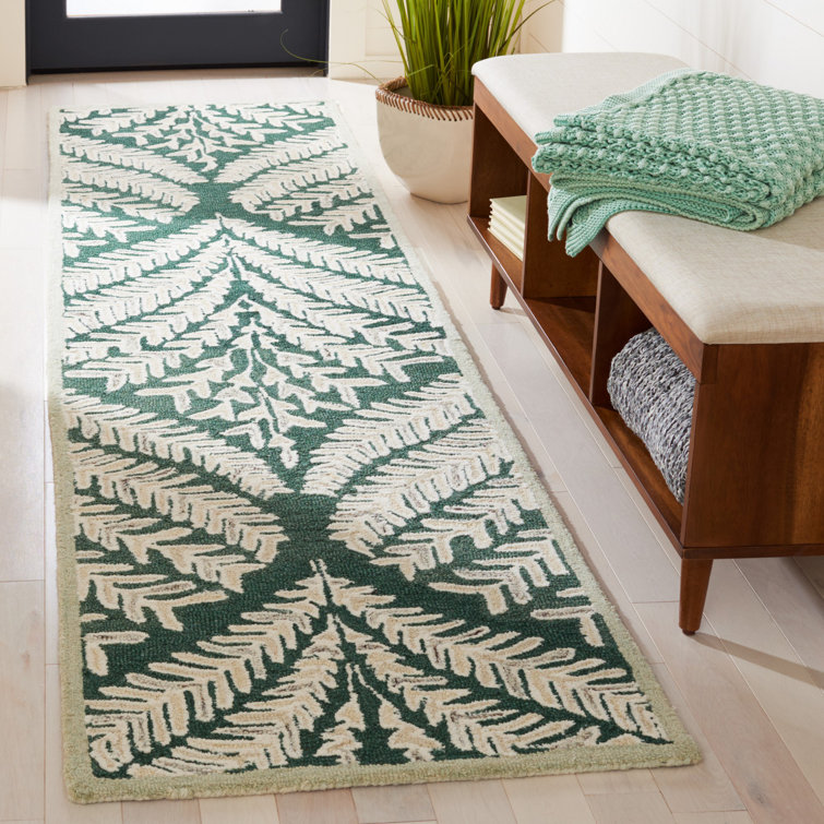 Jahwan Hand Tufted Wool Floral Rug