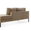 Élégante chaise en bouleau de velours-106732181