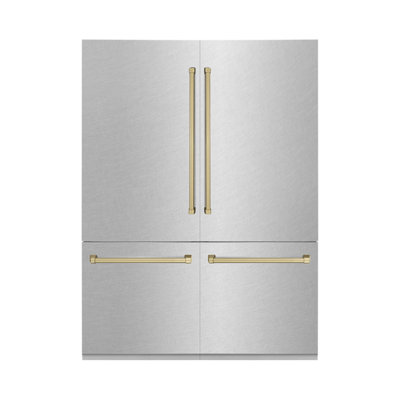 ZLINE 60 in. Built-In Refrigerator w/ Water Dispensers & Ice Makers