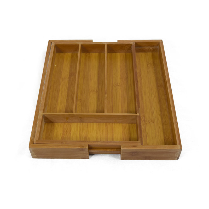 Bamboo Flatware Caddy