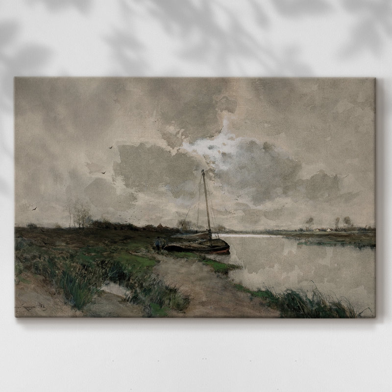 Paysages rétro-CCXCVI -Galerie enveloppée Cavas, 8 x 12