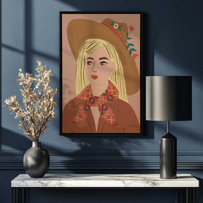 «Cowgirl II v2» par Farida Zaman, reproduction d'art