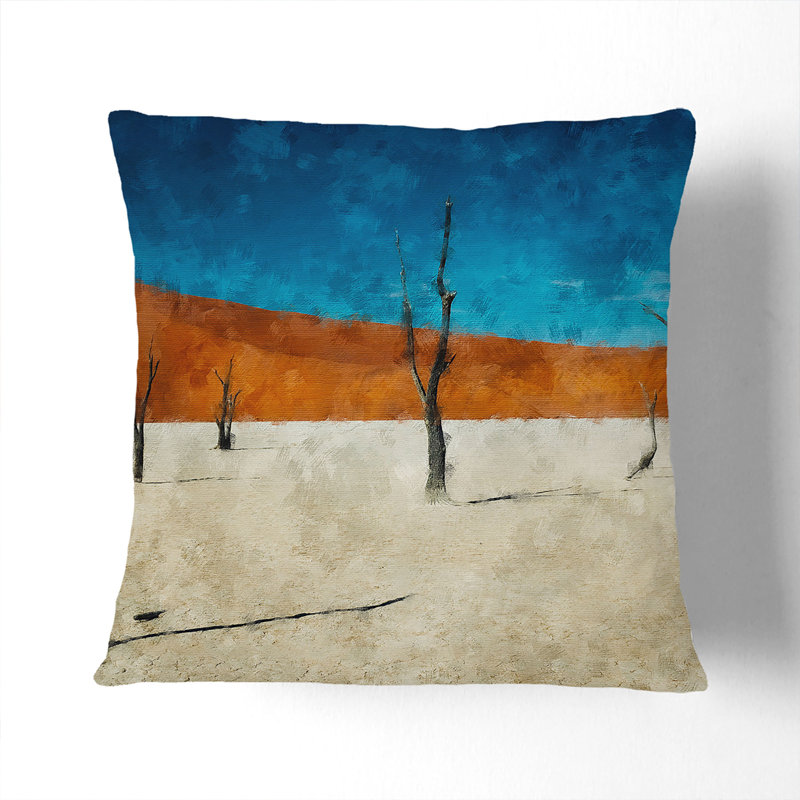 Square Throw Cushion, 40cm H x 40cm W x 15cm D