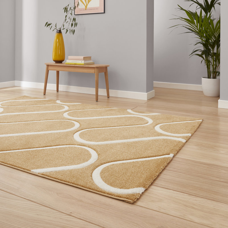 Catherine Lansfield Geometric Shapes Area Rug, Rectangle 120 x 170 cm