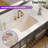 DeerValley Ursa Undermount Bathroom Sink 18" X 13" Rectangular Vitreous China with Overflow-94564422