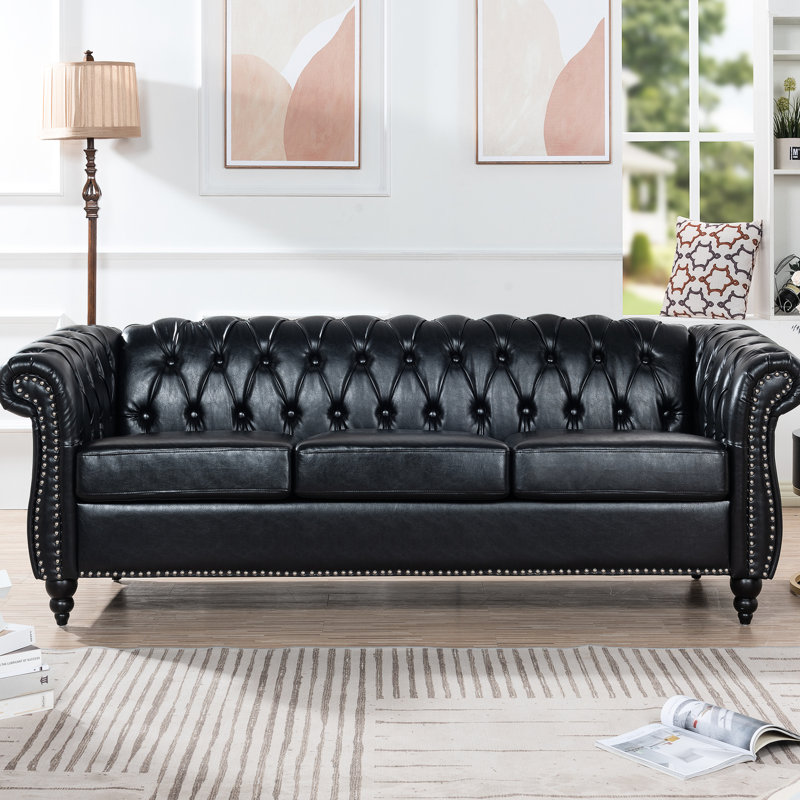 Upholstered 84.65 " Sofa