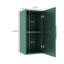 Modern Bathroom Cabinet With Door And Shelf - Scandinavian Side Soft Close 13.41 In. Deep