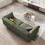 Canapé modulaire vert en cuir véritable-112579102-112579104