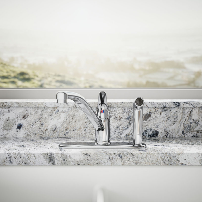 Single Handle Kitchen Faucet with Side Spray