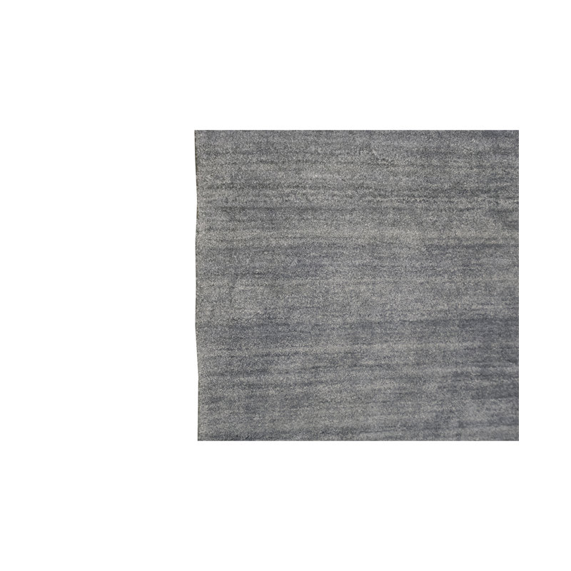 Tapis argent noué à la main de haute qualité