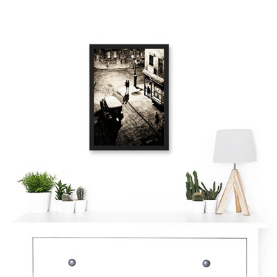 Relics Speakeasy Corner Greenwich Village New York City 1 Piece Single Picture Frame Painting